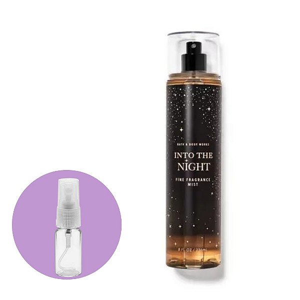 Fracionado Body Splash Into the Night Bath & Body Works 10ml