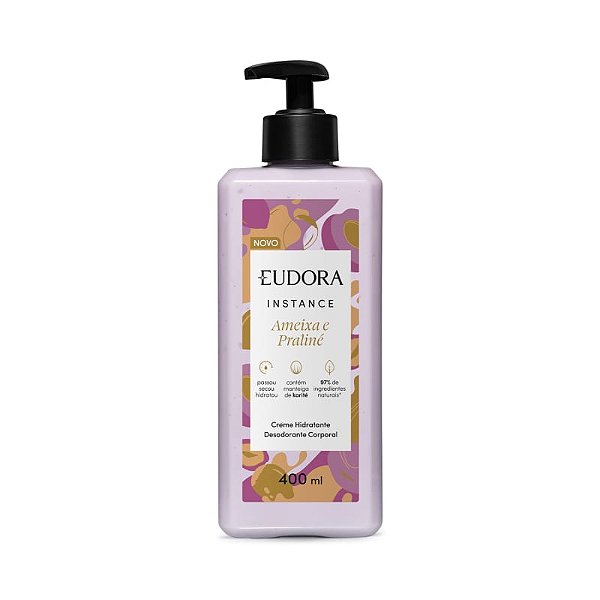 Hidratante Desodorante Corporal Instance Ameixa e Praliné 400ml
