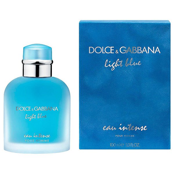 Light Blue Eau Intense Pour Homme DG - Perfume Masculino Original