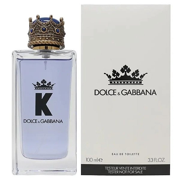 Caixa Tester K DG Eau de Toilette Pour Homme DG 100ml - Perfume Masculino Original