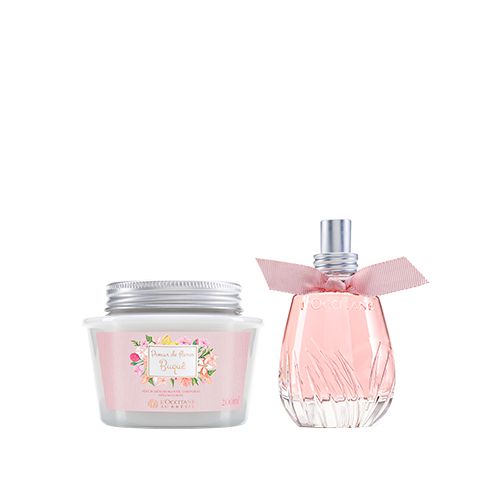 Kit Pomar de Flores Buquê L'Occitane: Eau de Parfum + Sérum Corporal