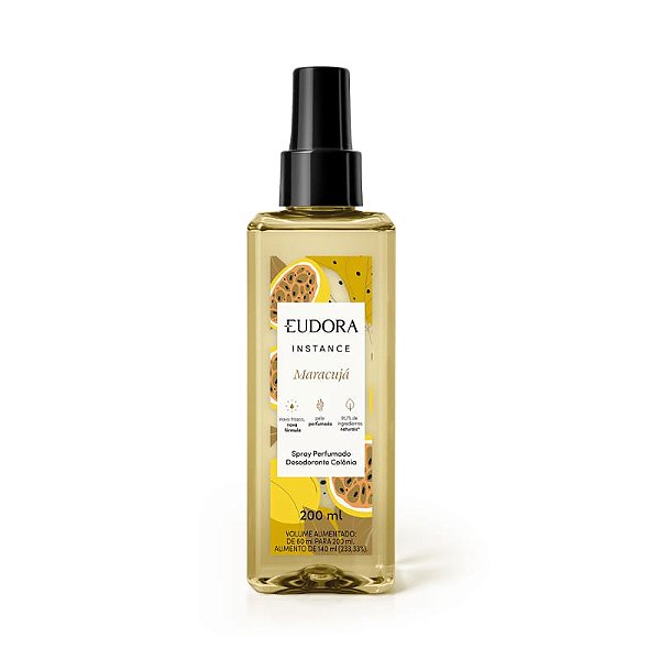 Spray Desodorante Perfumado Instance Maracujá 200ml
