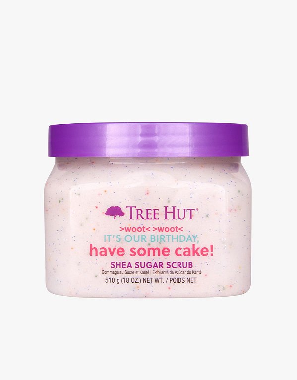 Esfoliante Corporal Tree Hut Birthday Cake Shea Sugar Scrub 510gr