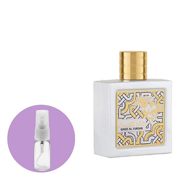 Fracionado Qaed Al Fursan Lattafa Eau de Parfum -  Perfume Árabe Feminino 5ml