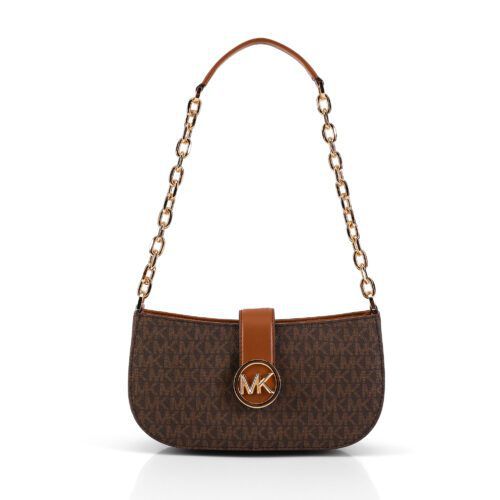 Bolsa Tiracolo Jet Set Marrom Michael Kors Original