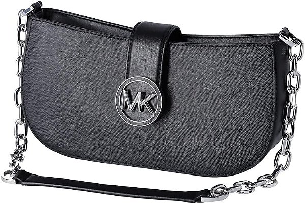 Bolsa Tiracolo Jet Set Preta Michael Kors Original
