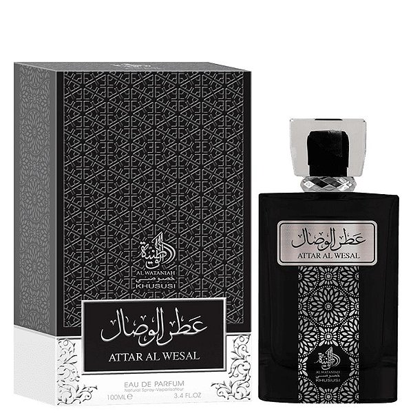 Attar Al Wesal Al Wataniah Masculino Eau de Parfum -  Perfume Árabe Masculino 100ml