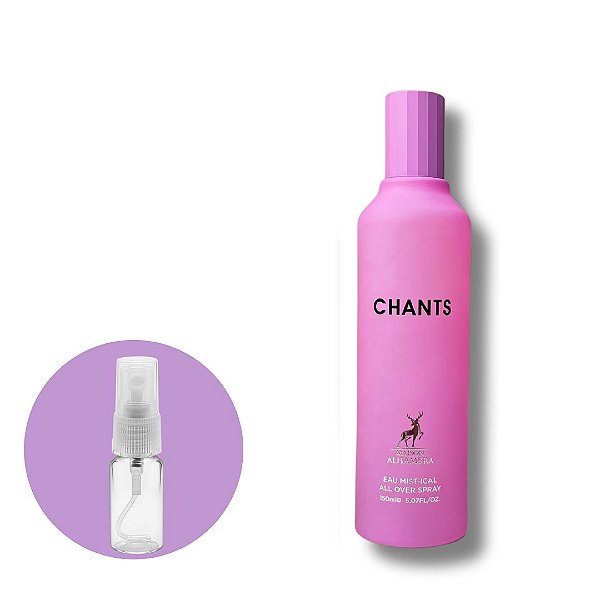Fracionado Chants All Over Mistical Perfume Spray By Maison Alhambra 10ml
