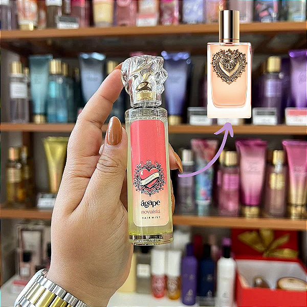 Hair Mist Ágape Novalski 30ml (Inspiração Devotion)