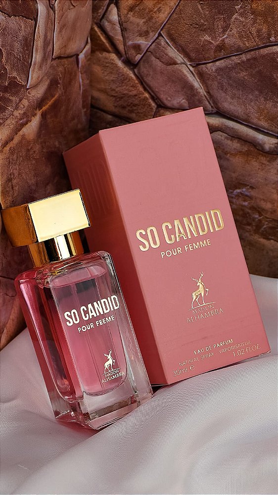 So Candid Maison Alhambra Eau de Parfum - Perfume Árabe Feminino 30ml
