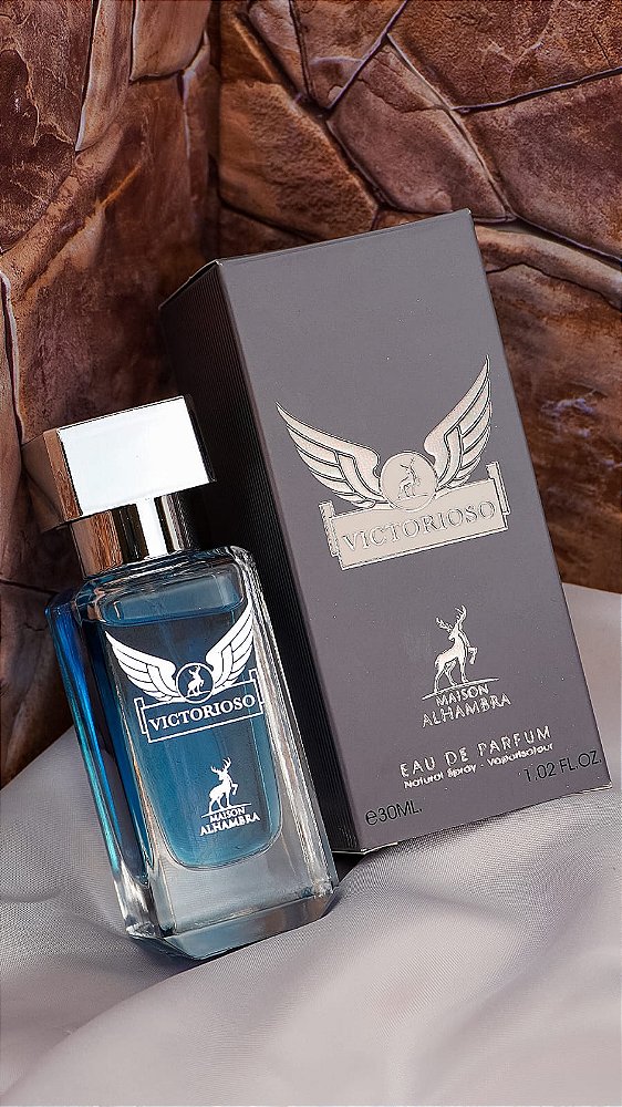 Victorioso Eau de Parfum Maison Alhambra - Perfume Árabe Masculino 30ml
