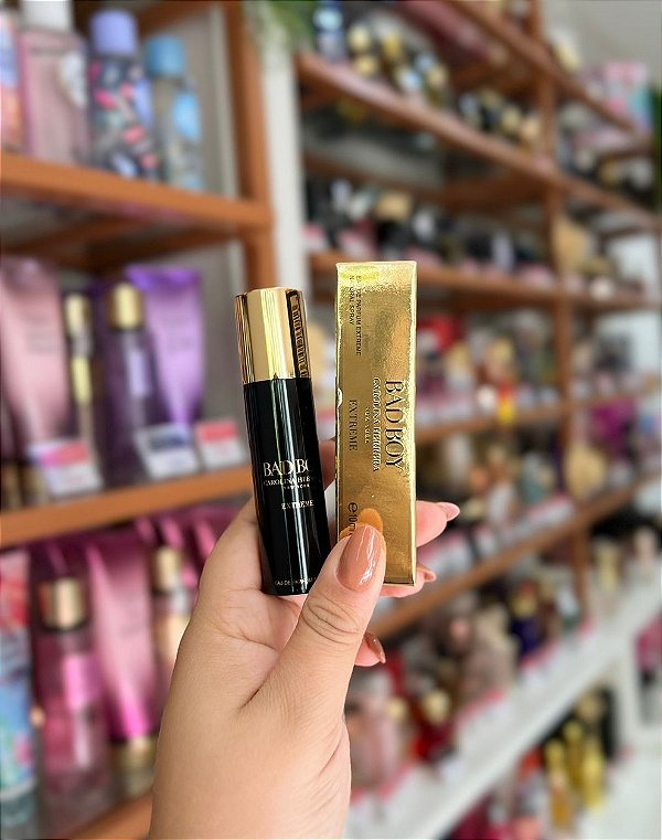 Perfume de Bolsa Bad Boy Extreme Carolina Herrera Eau de Parfum Masculino 10ml