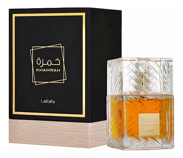 Khamrah Lattafa Eau de Parfum - Perfume Árabe Unissex 100ml