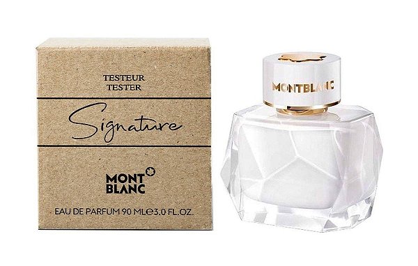Caixa Tester Montblanc Signature Feminino Eau de Parfum 90ml