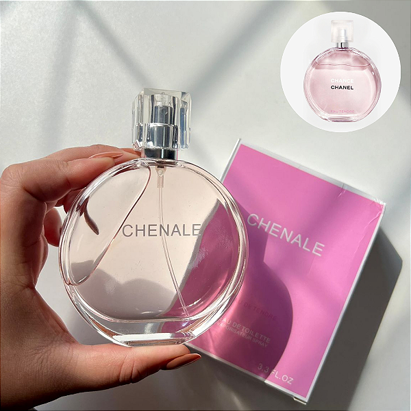 Chenale Eau de Tendre - Perfume Árabe Feminino 100ml (Ref. Olfativa Chance Tendre)