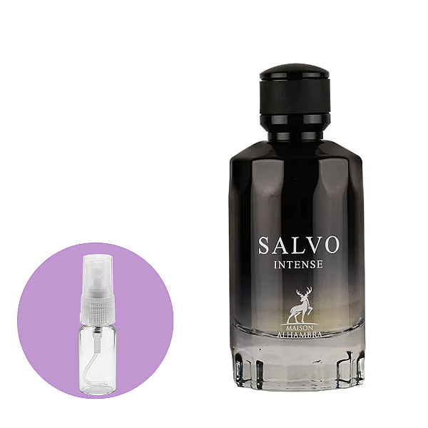 Fracionado Salvo Intense Eau de Parfum Maison Alhambra - Perfume Árabe Masculino 5ml