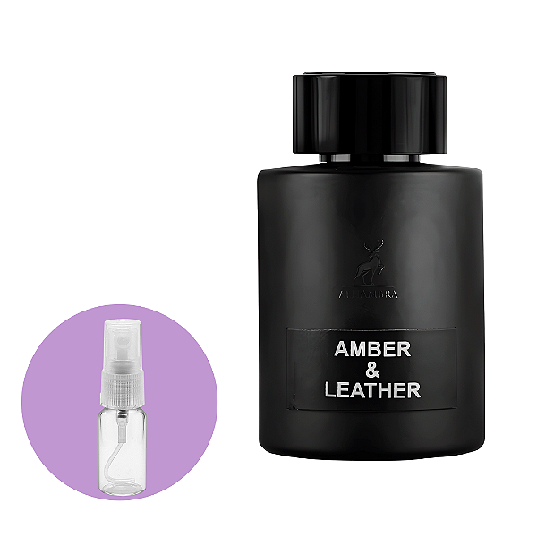 Fracionado Amber & Leather Maison Alhambra Eau de Parfum 5ml