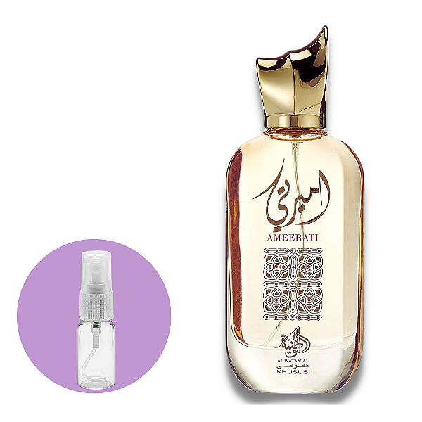 Fracionado Ameerati Al Wataniah Eau de Parfum - Perfume Árabe 5ml