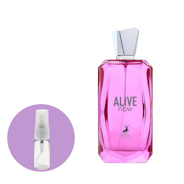 Fracionado Alive Now Eau de Parfum Maison Alhambra - Perfume Árabe Feminino 5ml