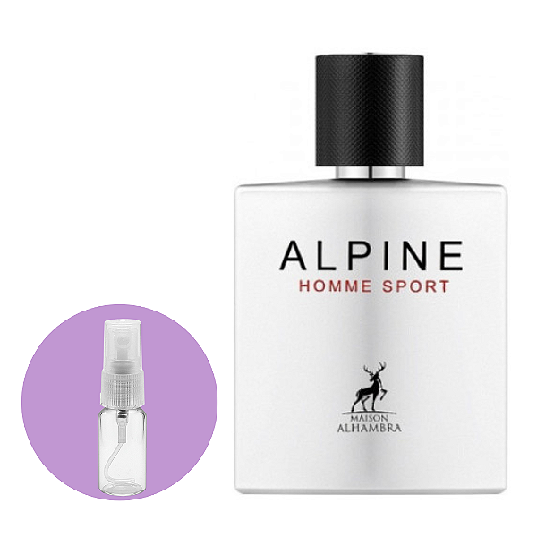 Alpine Homme Sport Eau de Parfum Maison Alhambra - Perfume Árabe Masculino 100ml (Ref. Allure Homme Sport)