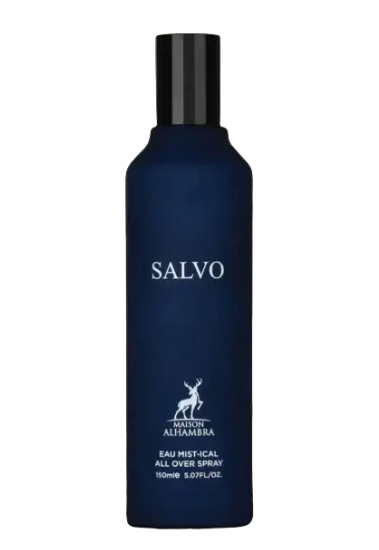 Salvo All Over Mistical Perfume Spray By Maison Alhambra 150ml (Ref Olfativa Sauvage)