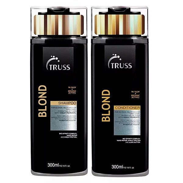 Kit Truss Blond : Shampoo 300ml + Condicionador 300ml