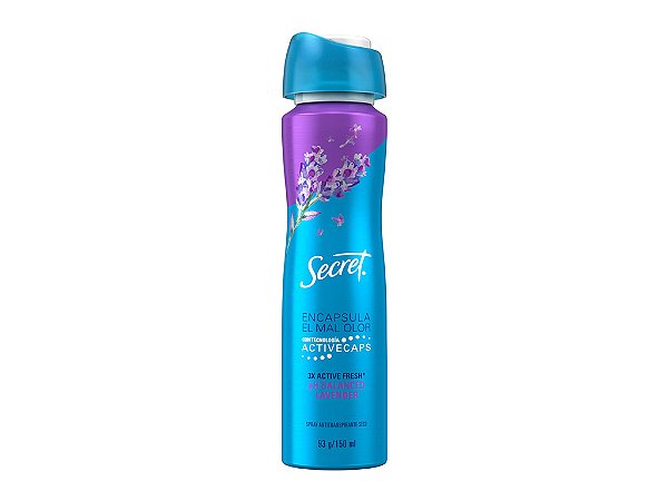 Desodorante Antitranspirante Spray Ph Balanced Lavand Secret 150ml