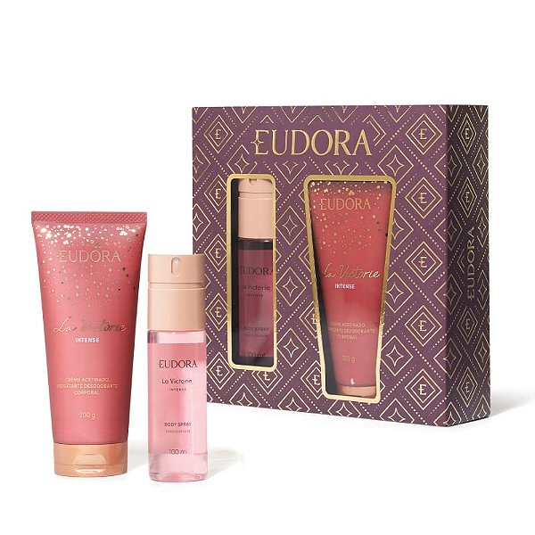 Kit La Victorie Intense: Body Spray 100ml + Hidratante Corporal 200g