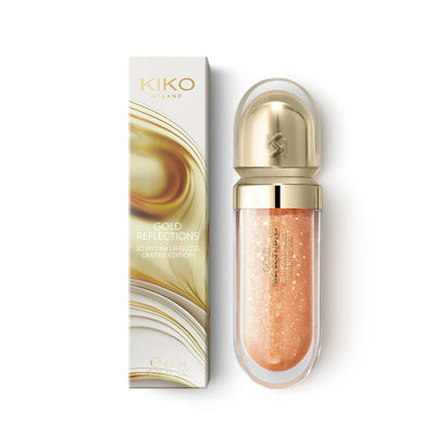Gold Reflections 3d Hydra Lip Gloss Edição Limitada Kiko Milano - Cor 02