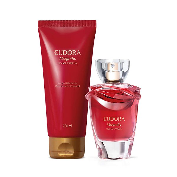Kit Magnific Rouge Camélia: Desodorante Colônia 75ml + Loção Desodorante Hidratante 200ml