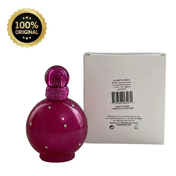 Caixa Tester Fantasy Britney Spears - Perfume Feminino  Eau de Parfum 100ml