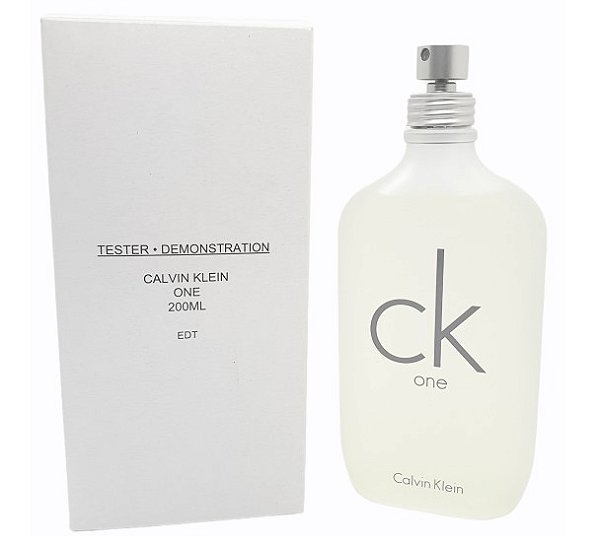 Caixa Tester Ck One Calvin Klein Eau de Toillete - Perfume Masculino 100ml