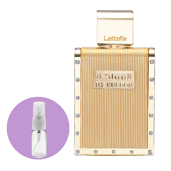 Fracionado The Kingdom Lattafa Eau de Parfum - Perfume Masculino 5ml