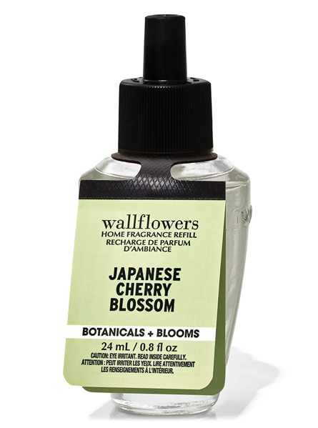 Wallflowers Fragrance Refil Japanese Cherry Blossom Bath & Body Works 24ml