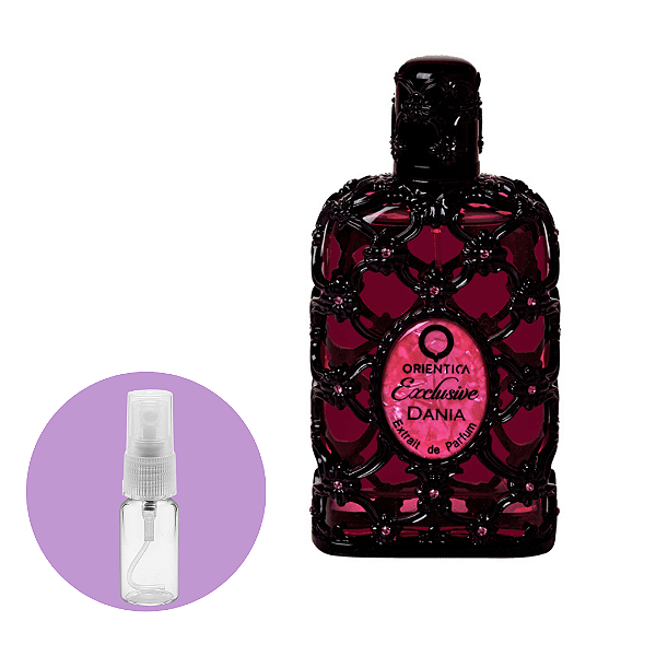 Fracionado Dania Orientica Exclusive Extrait de Parfum - Perfume Árabe Feminino 5ml