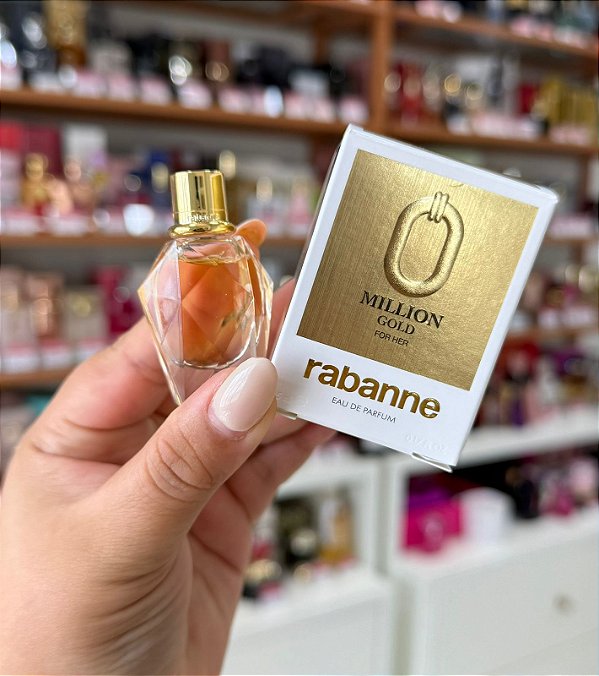 Miniatura Million Gold Rabanne Eau de Parfum Feminino 7,5ml