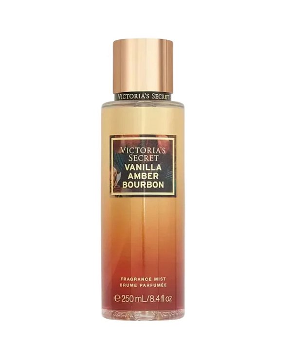 Body Splash Vanilla Amber Bourbon Victoria's Secret 250ml - Edição Limitada