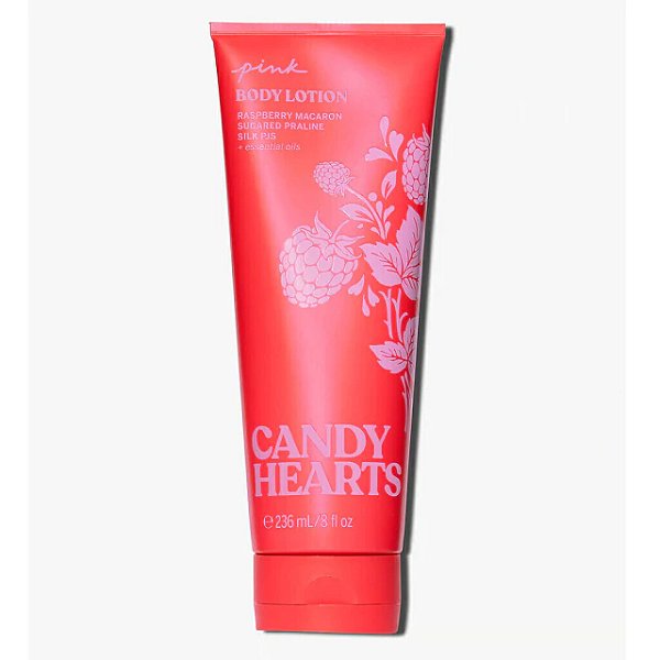 Hidratante Corporal Candy Hearts PINK Victoria's Secret 236ml - Edição Limitada