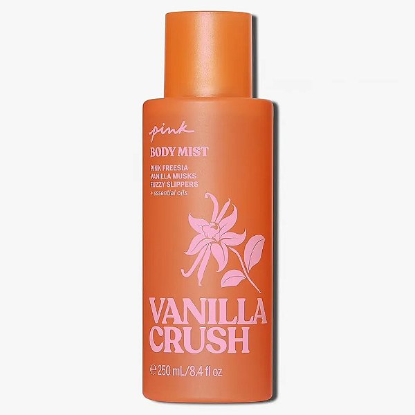 Body Splash Vanilla Crush PINK Victoria's Secret 250ml - Edição Limitada