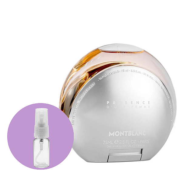 Fracionado Presence D'une femme  Montblanc Eau de Toilette 5ml