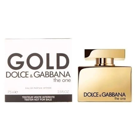 Caixa Tester The One Gold D&G Eau de Parfum Intense 75ml