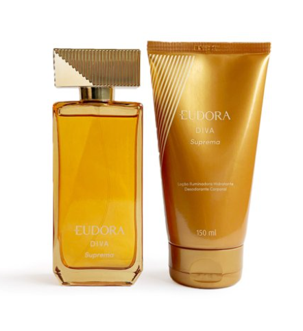 Kit Diva Suprema: Colônia + Hidratante