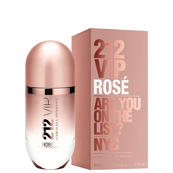 212 VIP Rosé Carolina Herrera Eau de Parfum - Perfume Feminino 80ml