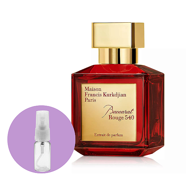 Fracionado Maison Francis Kurkdjian Baccarat Rouge 540 Extrait de Perfume