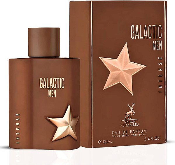 Galatic Men Maison Alhambra Eau de Parfum - Perfume Árabe Masculino 100ml (Ref.Olfativa A*Men Pure Havane Mugler)