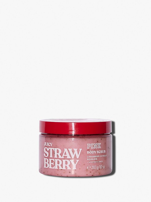 Body Scrub Juicy Strawberry Pink Victoria's Secret - Esfoliante Corporal 283g