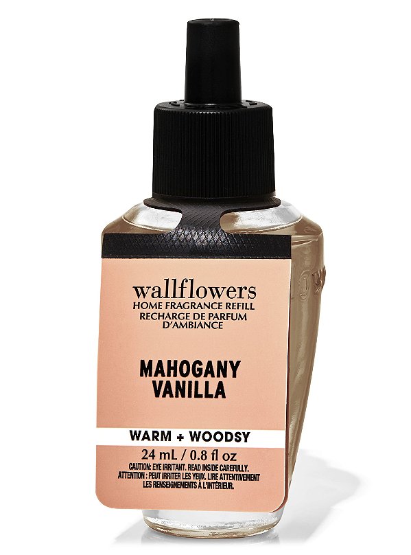 Wallflowers Fragrance Refil Mahogany Vanilla Bath & Body Works 24ml