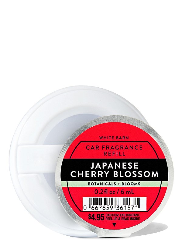 Refil Aromatizador de Carro Japanese Cherry Blossom Bath & Body Works