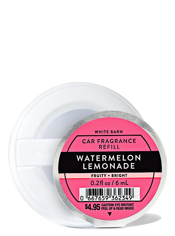 Refil Aromatizador de Carro Watermelon Lemonade Bath & Body Works