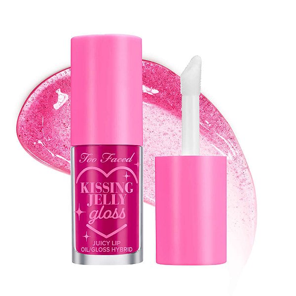 Lip Oil Too Faced Kissing Jelly Raspberry 4,5ml